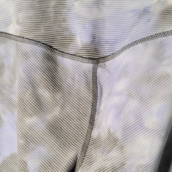 ATHLETA Salutation Stash Pocket II High Rise Capri Tight Legging Yoga Blue Gray - Picture 5 of 11